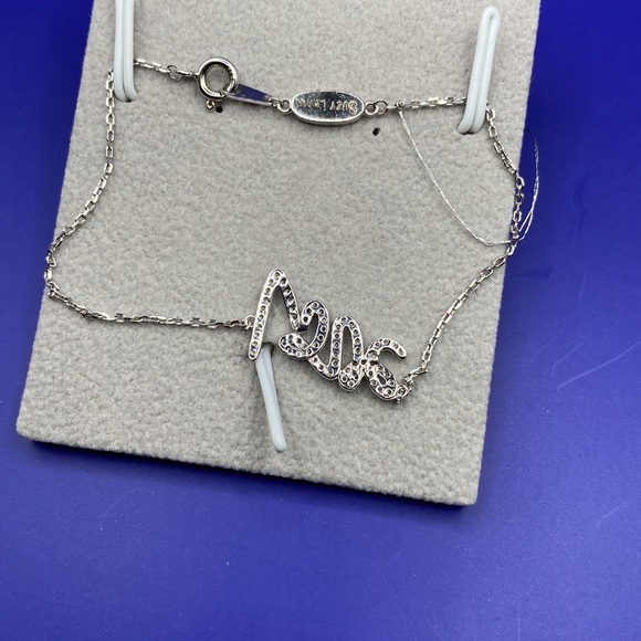 Suzy Levian Sterling Silver Love bracelet NWT - Picture 4 of 8